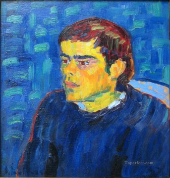 Expressionism Painting - the hunchback 1905 Alexej von Jawlensky Expressionism